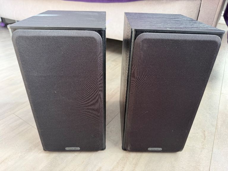 Monitor Audio Bronze 2 Speakers - Black, Good Condition