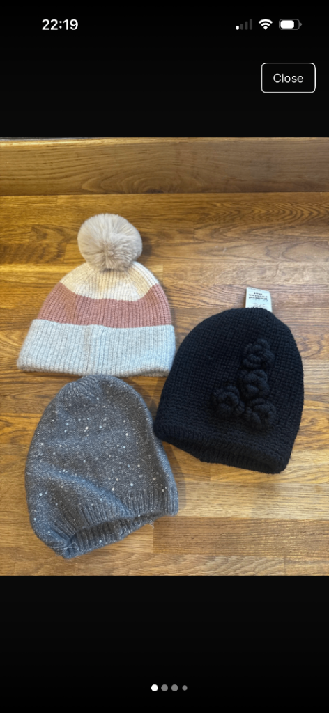 3 hats