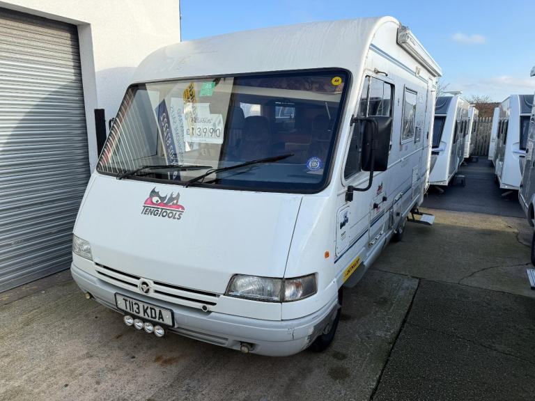 Pilote Galaxy A-Class Overcab Drop Down Bed Rear Bathroom