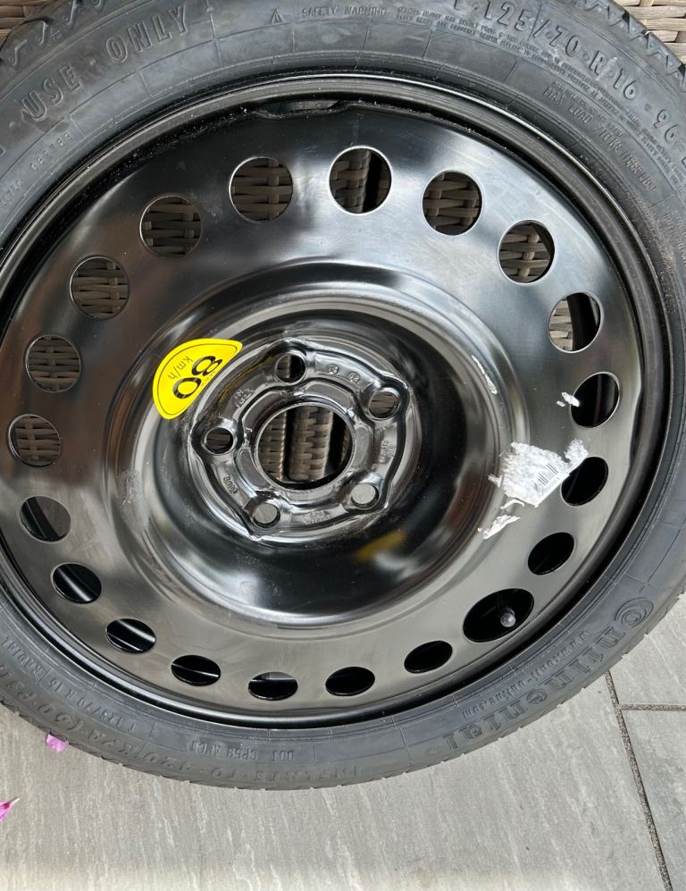 Space saver tyre