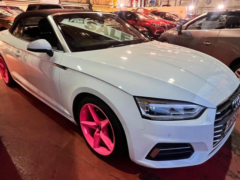 2019 Audi A5 Cabriolet 2.0 TFSI 40 Sport S Tronic Euro 6 (s/s) 2dr CONVERTIBLE Petrol Automatic