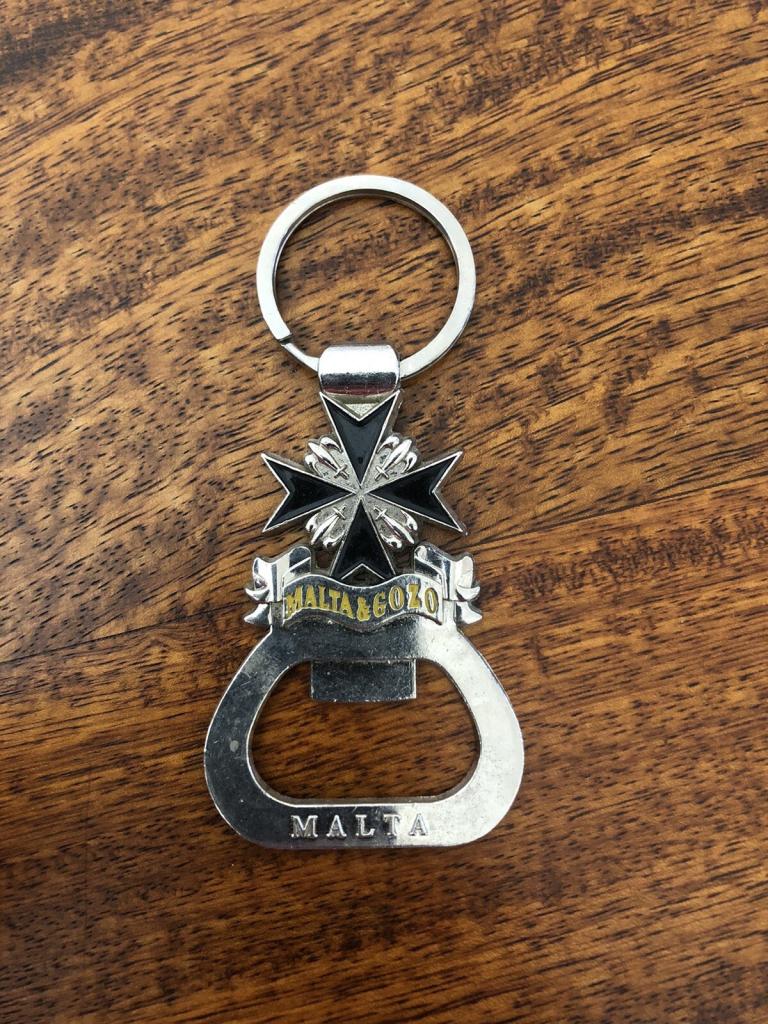 Malta & Gozo Bottle Opener Keyring