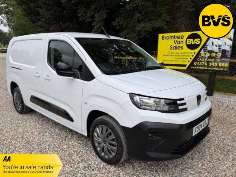2024 Peugeot Partner 1.5 BlueHDi 950 Asphalt Long Panel Van 6dr Diesel Manual LWB Euro 6 (s/s) ( ...