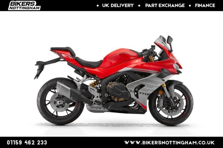 QJMotor SRK 800 RR 2026 **Cornering ABS and Aluminium frame**