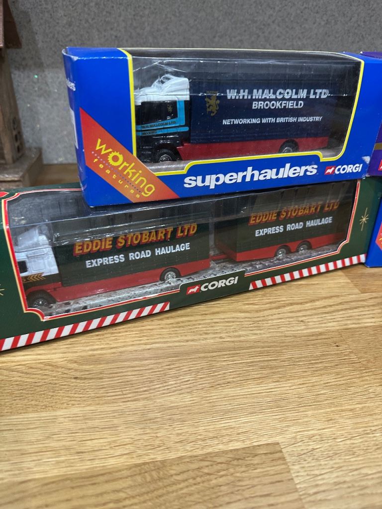 Corgi lorry’s new in box