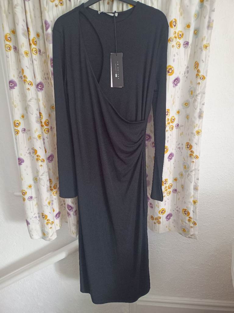 NEW WITH TAGS - BLACK DRESS FROM F W BRIDGE