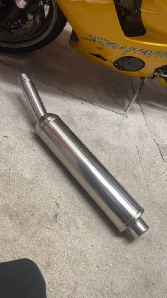 Genuine Triumph OEM Stainless Exhaust