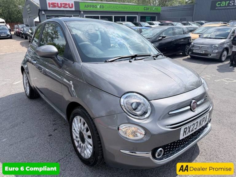 2023 Fiat 500 Grey 1.0 MHEV hatchback, 41,298 miles, Euro 6, ULEZ compliant, 6-speed manu Hatchba...