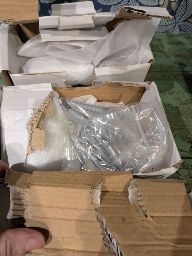 Towel Rail Chrome Cable Cover - 5 packs