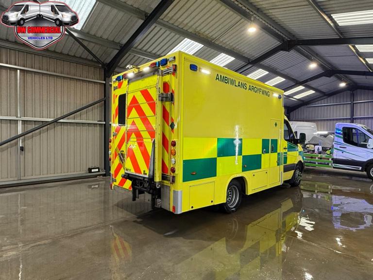 2016 Mercedes-Benz Sprinter 519 CDI MWB Automatic Ex-NHS Ambulance Service + VAT NA DIESEL Automatic