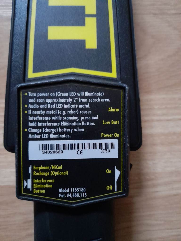 Garrett  Metal Detector  Super Scanner