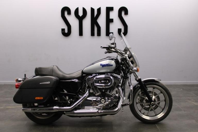 2019 Harley-Davidson XL1200T Sportster 1200 Low in Midnight Blue & Silver