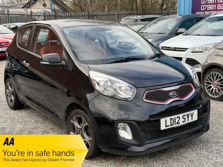 2012 Kia Picanto 1.25 Equinox 3dr HATCHBACK PETROL Manual
