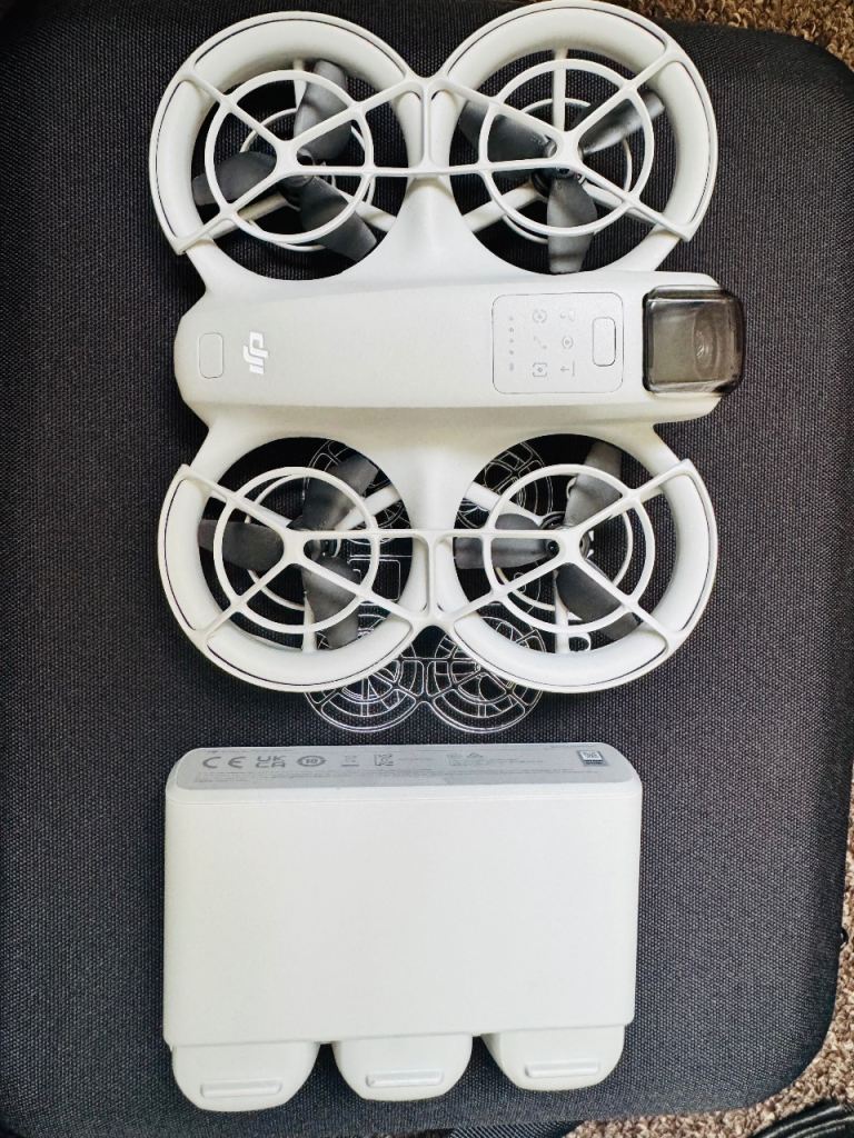 DJI Neo Drone Bundle – 3 Batteries + Charging Hub – Like New