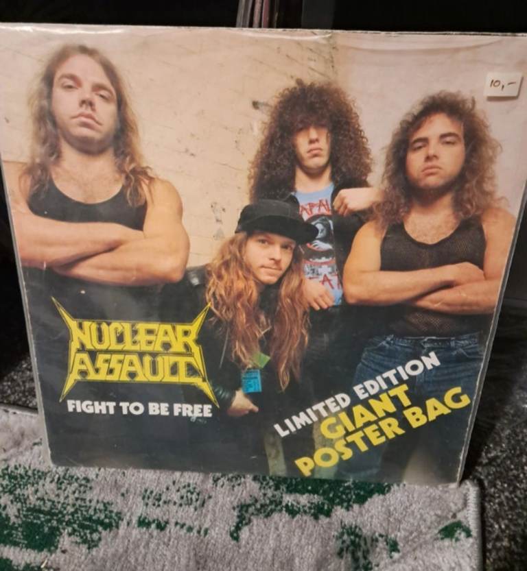 Nuclear assault vinyl