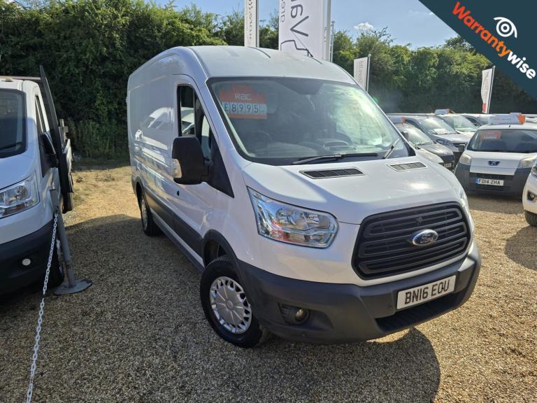 2016 Ford Transit 2.2 TDCi 350 RWD L2 H2 Euro 5 5dr Panel Van Diesel Manual