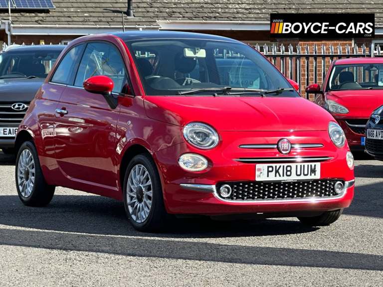 2018 Fiat 500 1.2 500 1.2 69hp Lounge Hatchback Petrol Manual