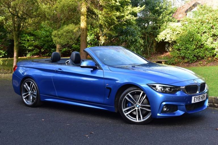 2019 19 BMW 4 SERIES 2.0 420D M SPORT CONVERTIBLE 2DR DIESEL AUTO EURO 6 (S/S) (