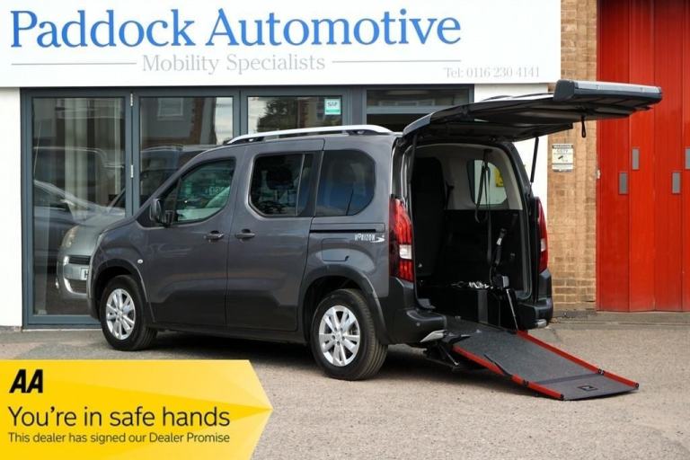 Peugeot Rifter BLUEHDI ALLURE, Disabled, Wheelchair Accessible Vehicle, WAV.