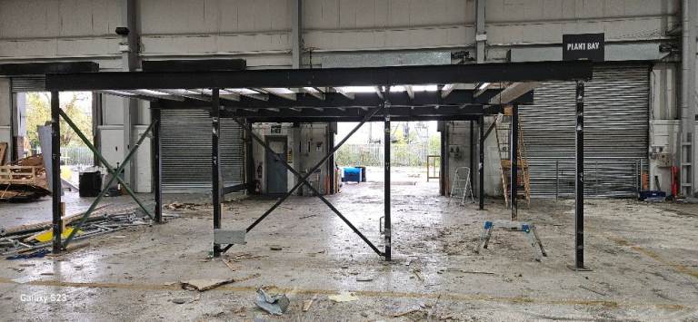 USED 8.65M x 7.67M Mezzanine Floor £4500 plus VAT