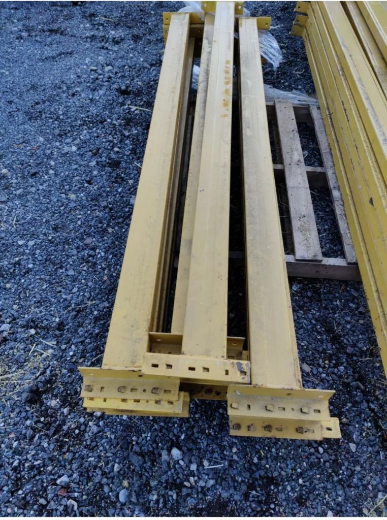 Pallet racking beams arms 8ft+ 240cm £10 each
