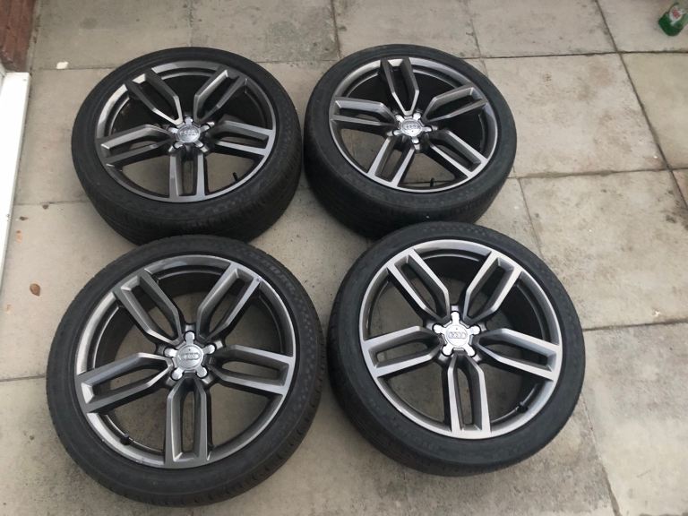 Genuine 21 inch Audi SQ5 / Q5 Alloy Wheels – 8.5J ET33 – Set of 4 – £90.
