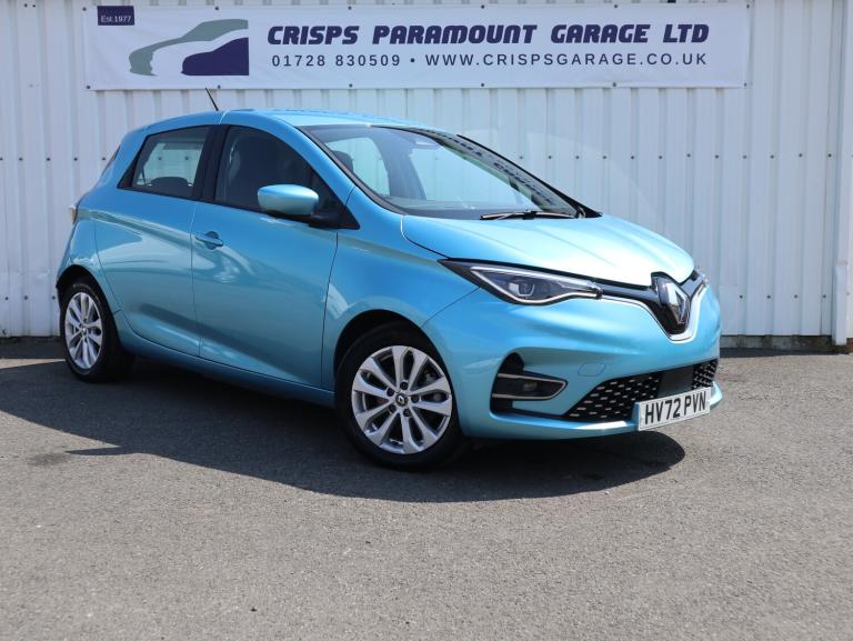 2022 Renault Zoe R135 EV50 52kWh S Edition Hatchback 5dr Electric Auto (Rapid