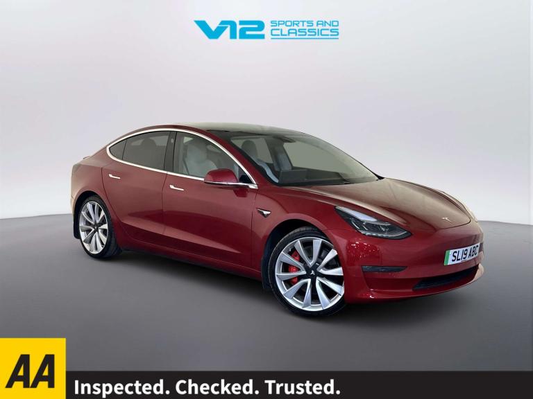 2019 Tesla Model 3 Performance AWD 4dr [Performance Upgrade] Auto SALOON ELECTRIC Automatic