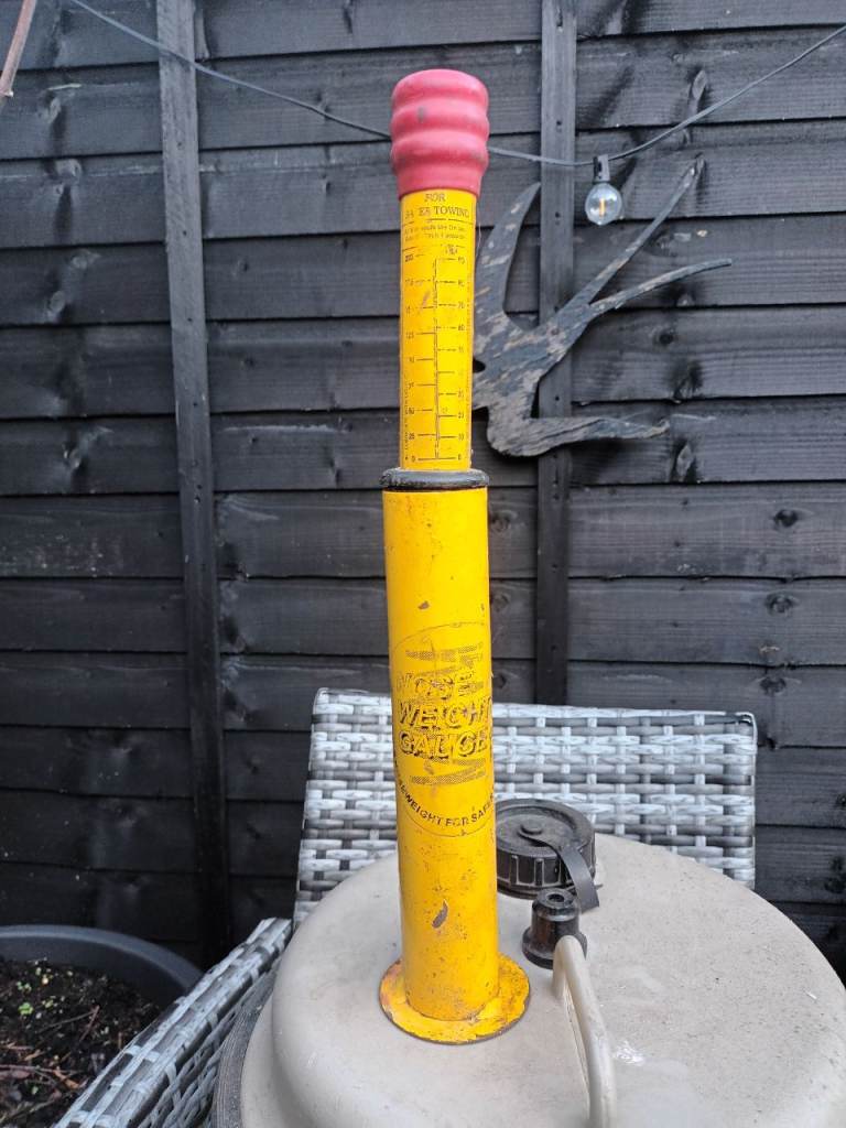 Caravan Nose Weight Scale