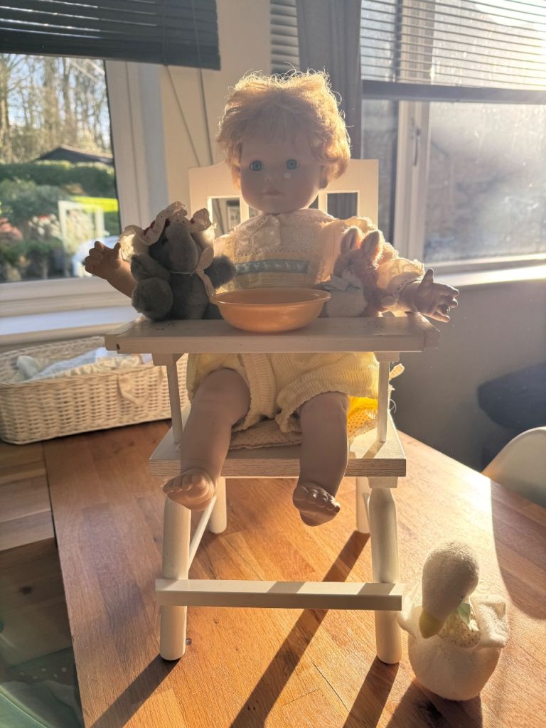 Porcelain Dolls including accessories