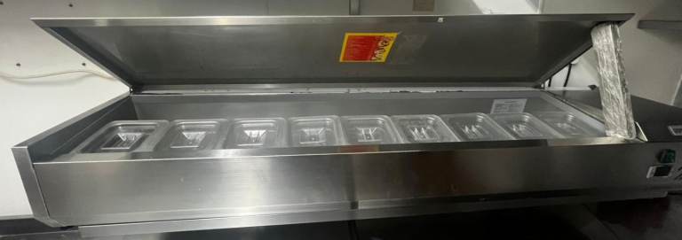 GGM Gastro Refrigerated Prep / Topping Display Unit – 55L – Commercial Catering Equipment