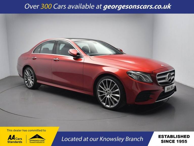 2017 Mercedes-Benz E Class 2.0 E220d AMG Line (Premium) Saloon 4dr Diesel G-Tronic+ Euro 6 (s/s) ...