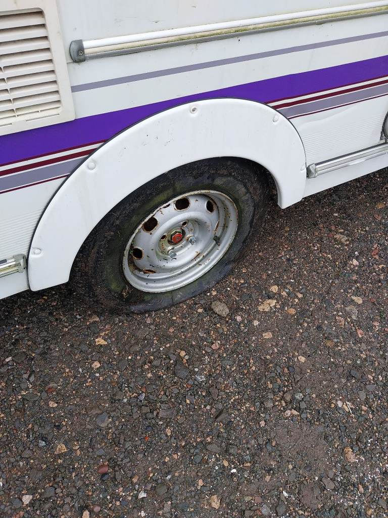 Swift caravan wheel spat 