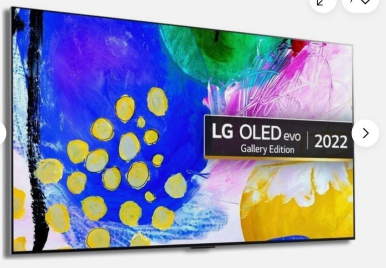 LG OLED65G26LA 65" Smart 4K Ultra HD HDR OLED TV with Google Assistant & Alexa