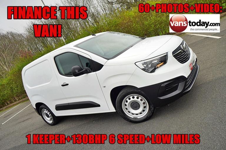 2019 Vauxhall Combo 1.5 Combo 2000 Edition TD S/S Panel Van Diesel Manual