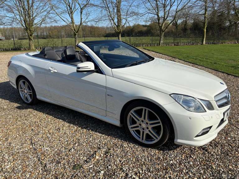 2011 Mercedes-Benz E Class E200 CGI BlueEFFICIENCY Sport 2dr Tip Auto CONVERTIBLE Petrol Automatic