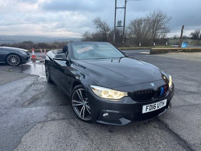 2016 BMW 4 Series M SPORT AUTOMATIC 2.0TD 188BHP Convertible Diesel Automatic