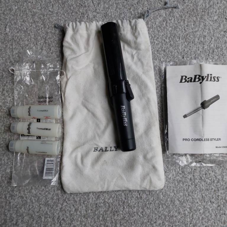 Babyliss PRO Cordless Hair Tongs Gas Powered G3 2583BU 