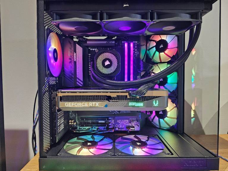 HIGH END GAMING PC NVIDIA RTX 5080 16GB / AMD RYZEN 7 9800X3D / 32GB ...