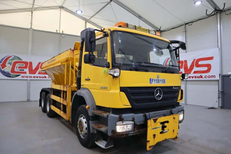 2009 (59 PLATE) Mercedes Benz AXOR 2629 6x4 Euro 5 Gritters