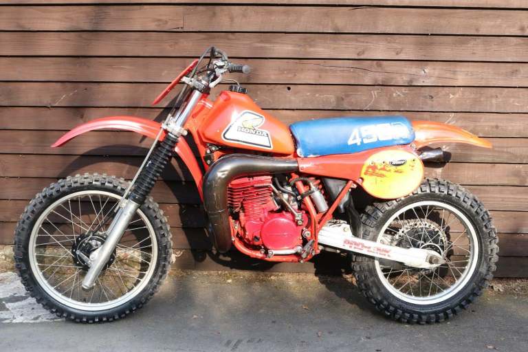 Honda CR450R CR 450 R Elsinore 1980, one year only production. Runs and Rides