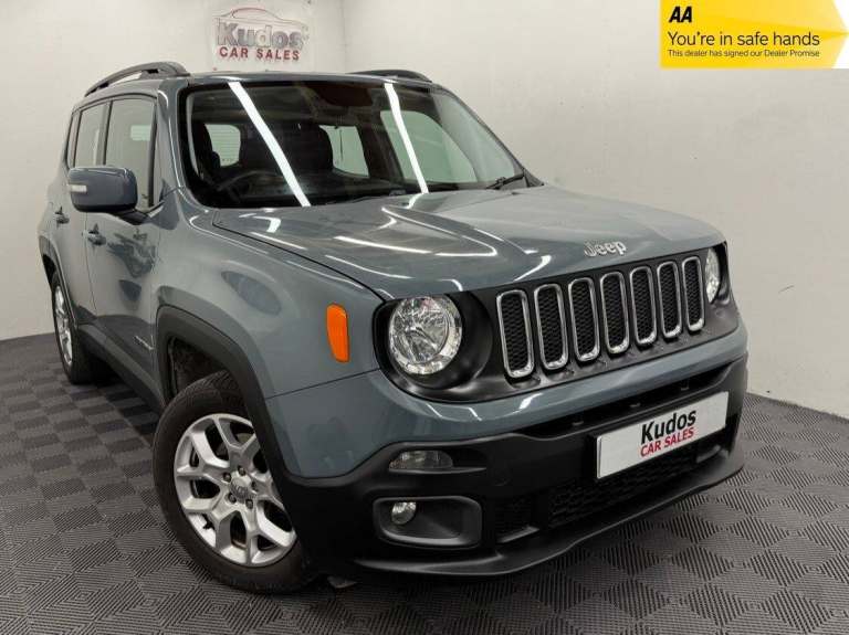 2016 Jeep Renegade 1.4 Multiair Longitude 5dr - LOW 69900 MILES -  SAT NAV - FSH ESTATE Petrol Ma...