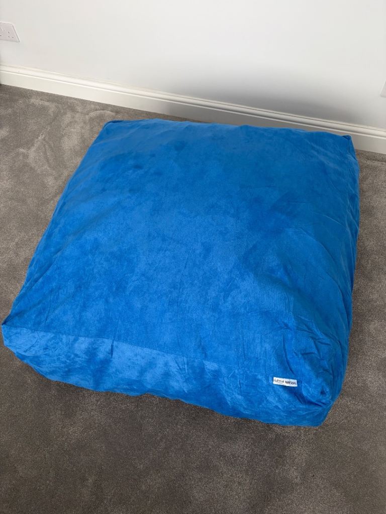 Little Nation Blue Fabric Sensory Crash Pad ASN