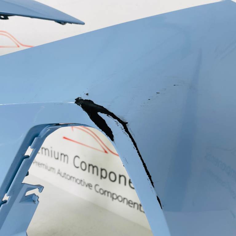 Hyundai I20 N-line Front Bumper Mk3 Face Lift Genuine Blue 2020-2023 [ar120]