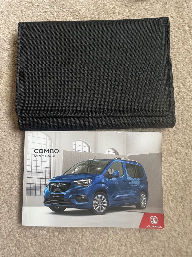 Vauxhall Combo 2020 onwards  Owner's Manual and Wallet – As Good As New