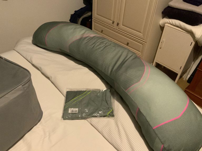 Kelly Sleep Full length body pillow with extra cover