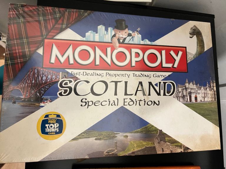 Monopoly Scotland special edition 
