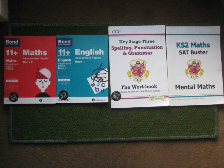4 Study Supports for Key Stages 2 and 3 & 11+ Age Children for £2.00 Each