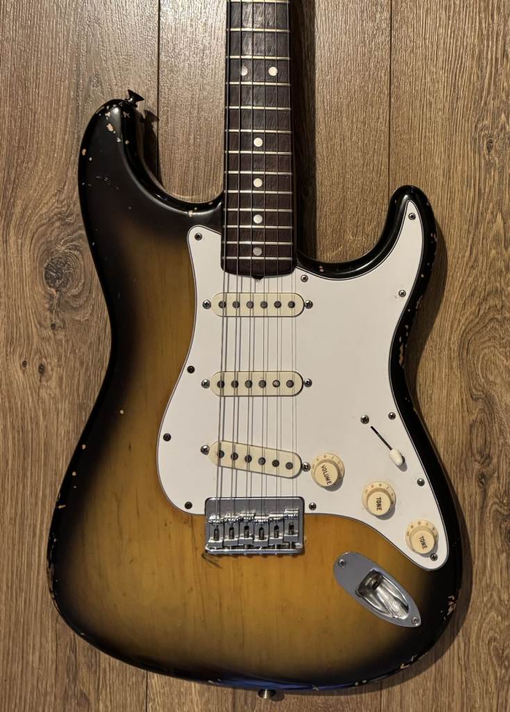 Fender Stratocaster 1971 Hardtail 4-Bolt Neck - Sunburst