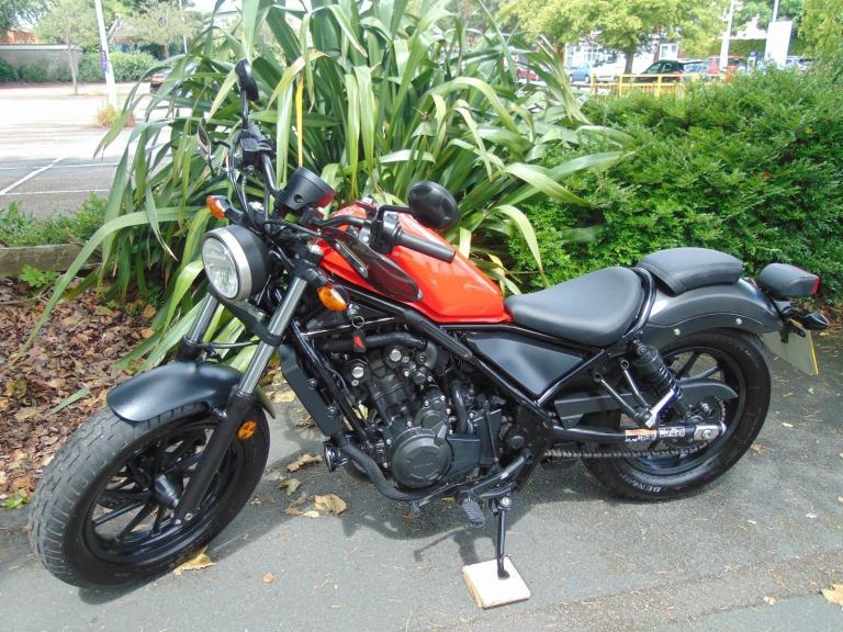 Honda CMX 500 A-K 2020 low rider custom 2020 low miles superb ok A2 p/ex ok 